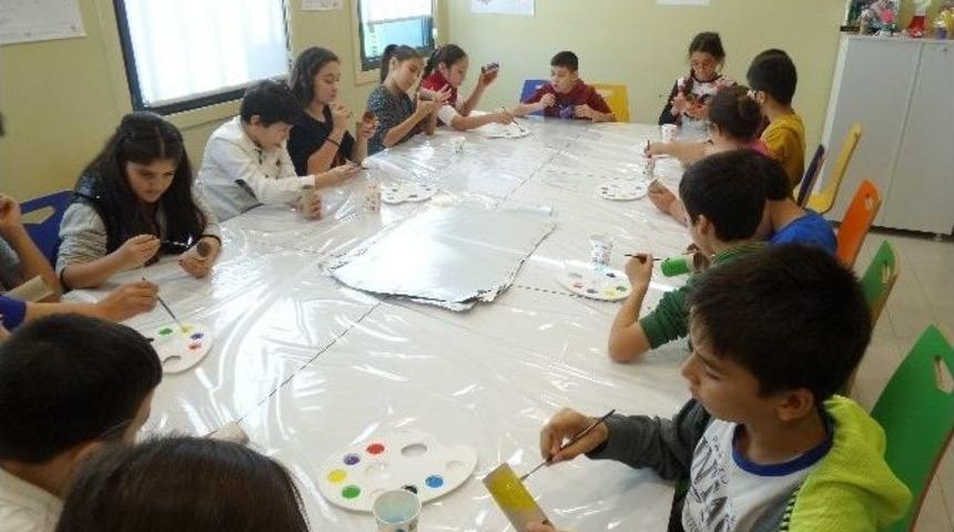 &Ouml;ğrenciler Ab Ve Sanatla Buluştu
