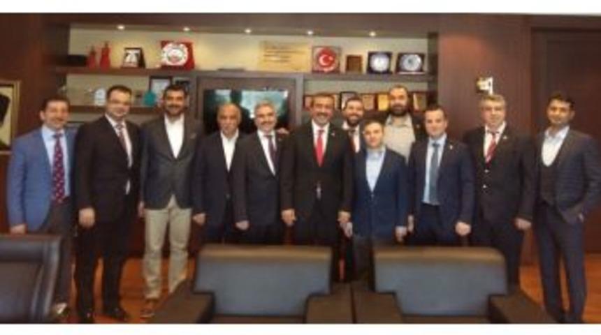 T&uuml;msiad&rsquo;tan Başkan &Ccedil;etin&rsquo;e Ziyaret