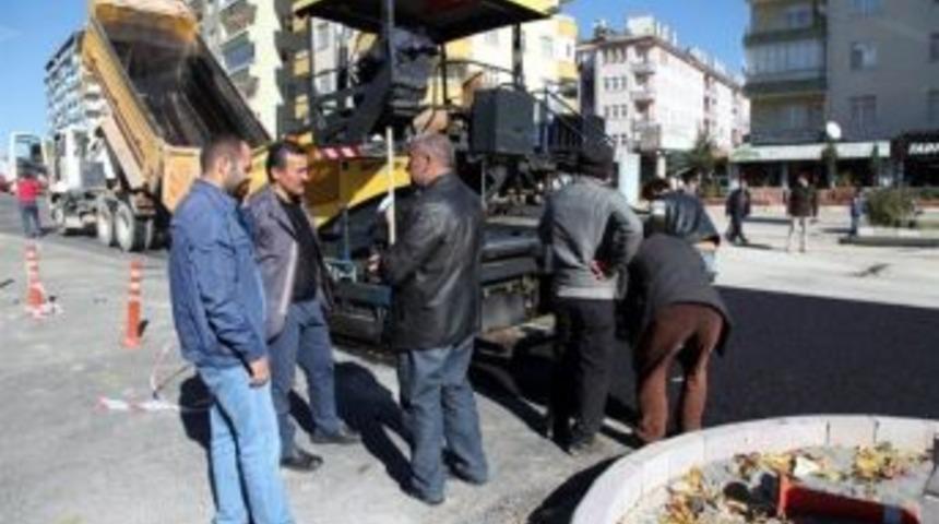 Seydişehir&rsquo;de Seyyid Harun Veli Bulvarı&rsquo;nda &Ccedil;evre D&uuml;zenlemesi Başladı