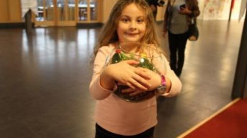 &Ouml;ğretmenlerine Hediyelerini Elleriyle Hazırladılar