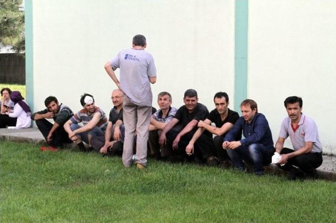 Fabrikada Yangın Paniği