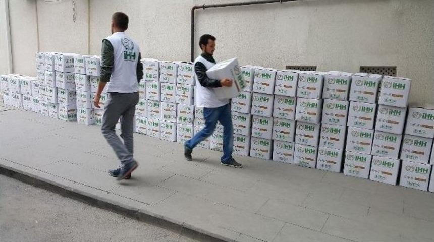 İhh&rsquo;dan Bayır Bucak T&uuml;rkmenlerine Yardım