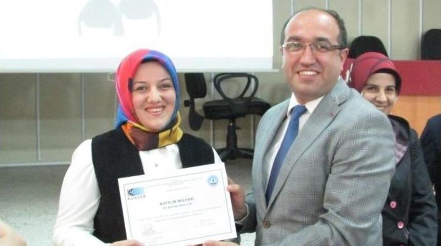 Sandıklı Halk Eğitim&rsquo;de Sertifika T&ouml;reni
