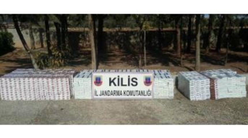 Suriye Sınırında 18 Bin Paket Ka&ccedil;ak Sigara Ele Ge&ccedil;irildi