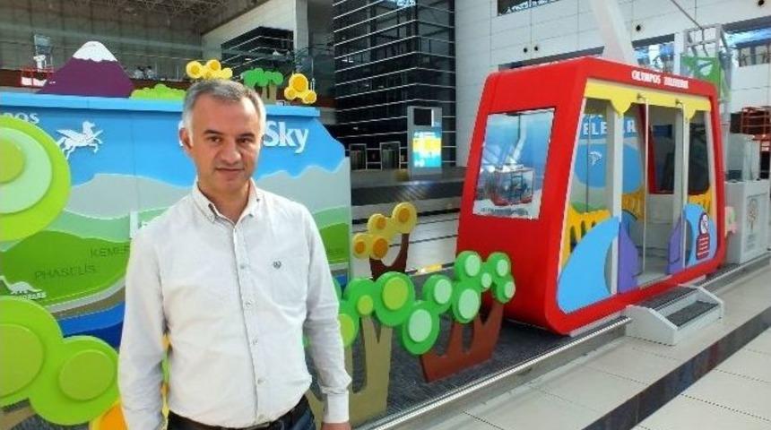 Antalya Havalimanına Teleferik &Ccedil;ocuk Alanı