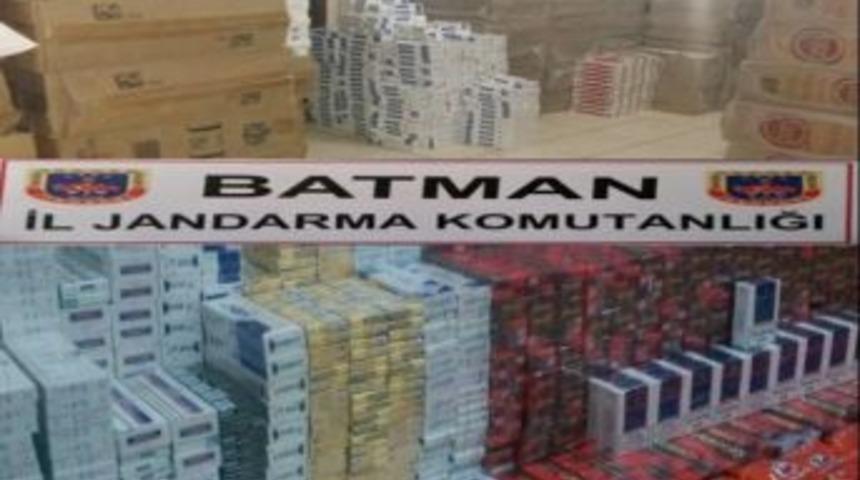 Batman&rsquo;da Ka&ccedil;ak &Ccedil;ay Ve Sigara Operasyonu