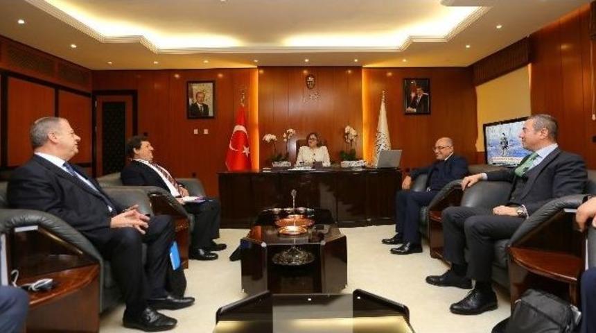 Tim Başkanı B&uuml;y&uuml;kekşi&rsquo;den Şahin&rsquo;e Ziyaret