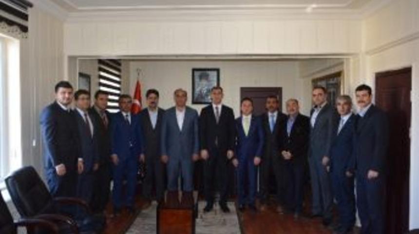 Sendika Temsilcileri Tut Kaymakamı Aksu’yu Ziyaret Etti