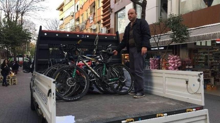 Kapalı Alanda Bisiklet Kullananlar Cezalandırıldı