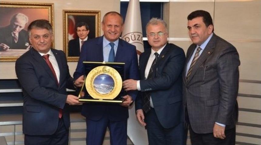 Rize Heyetinin Belediye Ziyareti