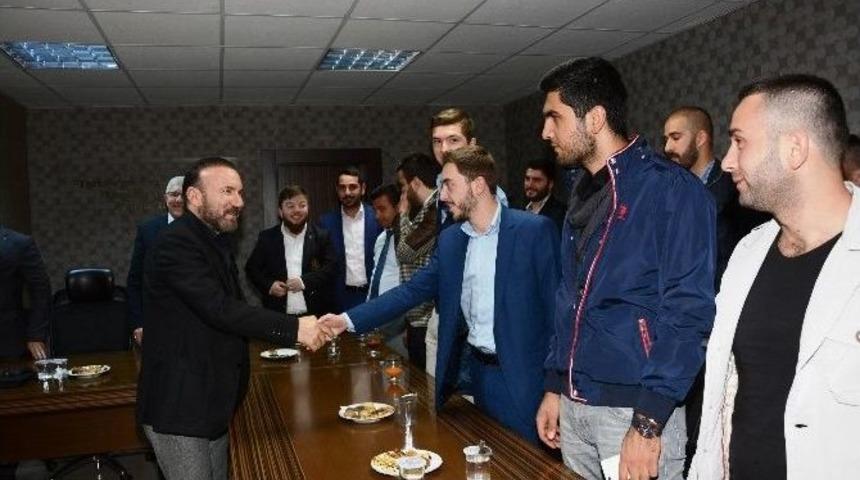 Ak Parti Gen&ccedil;lik Kollarından Başkan Doğan&rsquo;a Ziyaret