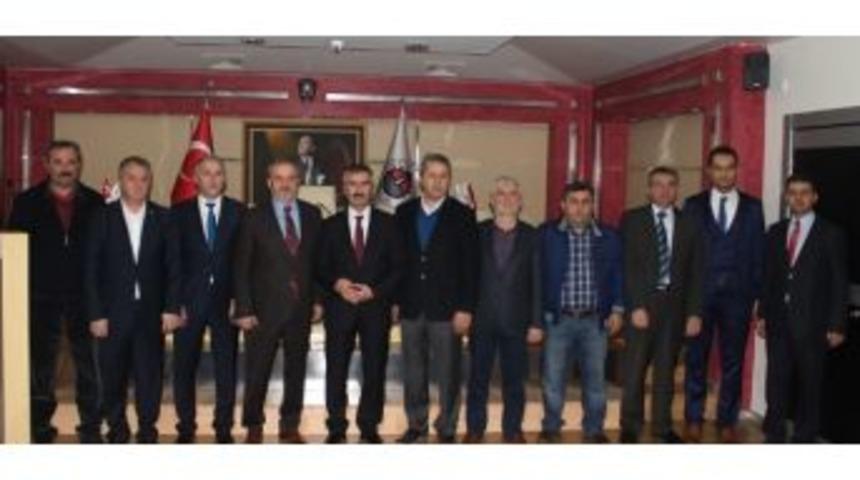 Kosgeb Genel Başkanı Recep Bi&ccedil;er Dtso&rsquo;yu Ziyaret Etti