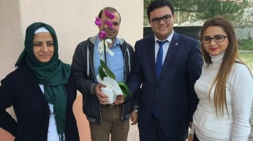 Başkan Yılmaz, &Ouml;ğretmenleri Unutmadı