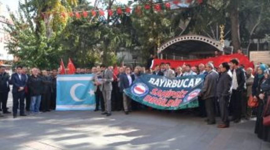 Gen&ccedil; Memur-sen&rsquo;den T&uuml;rkmenlere Saldırı Protestosu