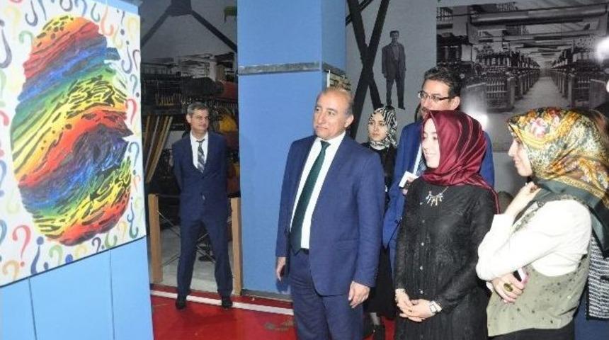 Merinos Tekstil Sanayi Müzesi’nde Öğretmenler Günü Resim Sergisi