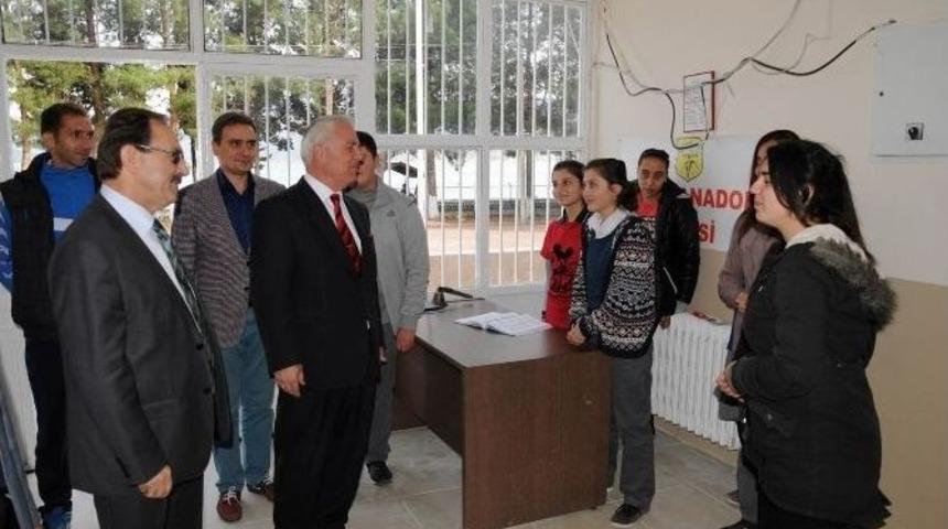 Başkan Şahin&rsquo;den &Ouml;ğretmenlere Ziyaret