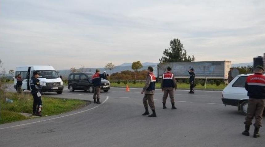 Bafra&rsquo;da Asayiş Uygulaması