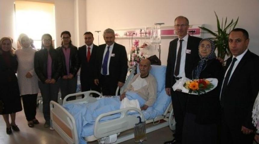 Yozgat Milli Eğitim M&uuml;d&uuml;r&uuml; Saim Kuş Emekli &Ouml;ğretmenleri Unutmadı