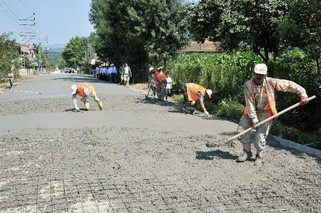 Samsun, Beton Yollarla Türkiye’ye Örnek Oluyor