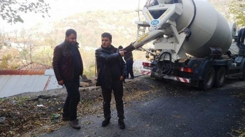 Şahin, G&uuml;ney Mahallesindeki &Ccedil;alışmaları Yerinde İnceledi