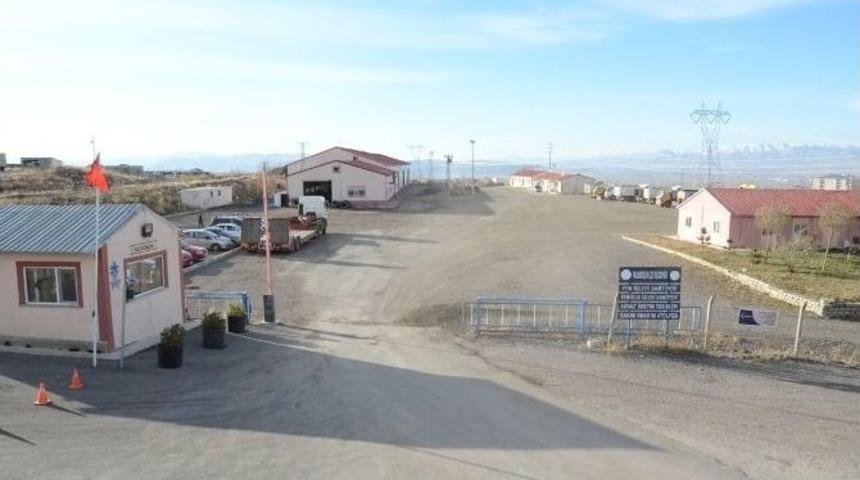 Paland&ouml;ken Belediyesine Yeni Şantiye