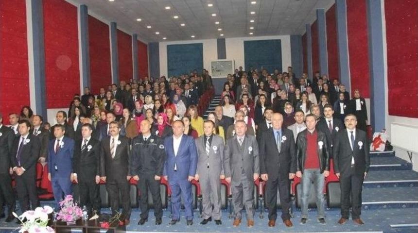 Narman&rsquo;da 24 Kasım &Ouml;ğretmenler G&uuml;n&uuml;