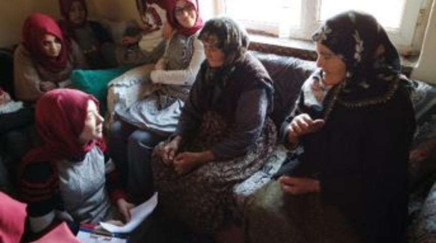 &Ouml;ğrenciler Orhaneli&rsquo;nin Ge&ccedil;mişini Yaşlılardan Dinledi