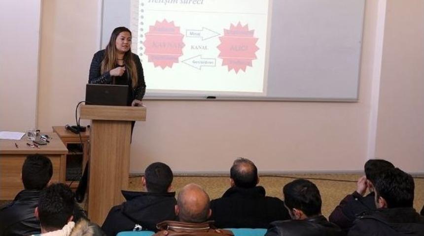 &Ouml;zel G&uuml;venlik Personeline &Ouml;fke Kontrol&uuml; Ve Stres Eğitimi Verildi