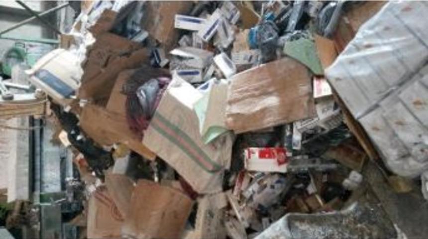 G&uuml;mr&uuml;k Ka&ccedil;ağı 478 Bin Paket Sigara 562 Paket Puro İmha Edildi