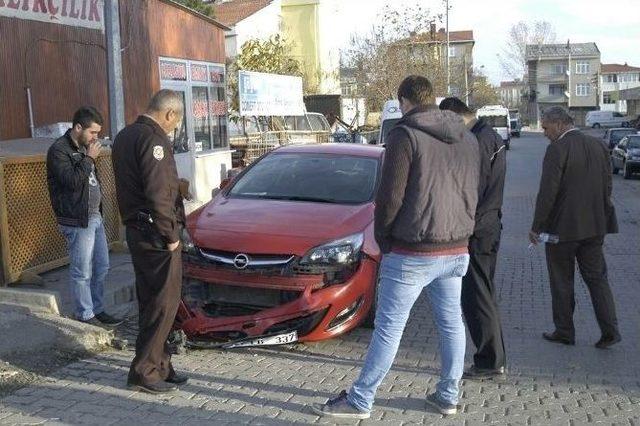 Tekirdağ’da Trafik Kazası: 1 Yaralı