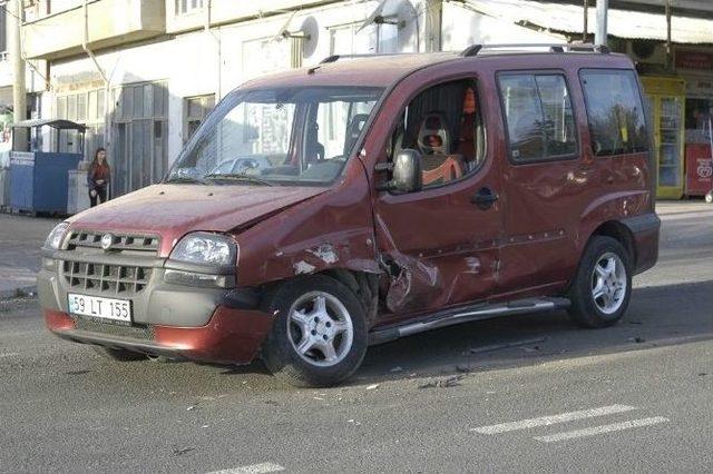 Tekirdağ’da Trafik Kazası: 1 Yaralı