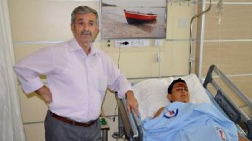 Otomobilin &Ccedil;arptığı &Ouml;ğrenci Teog Sınavına Giremedi