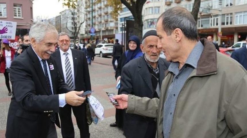 &ldquo;şiddete Karşı Yalnız Değilsin&rdquo;