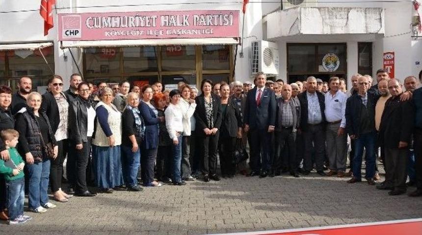 Chp K&ouml;yceğiz İl&ccedil;e &Ouml;rg&uuml;t&uuml;nde Kongre Zamanı