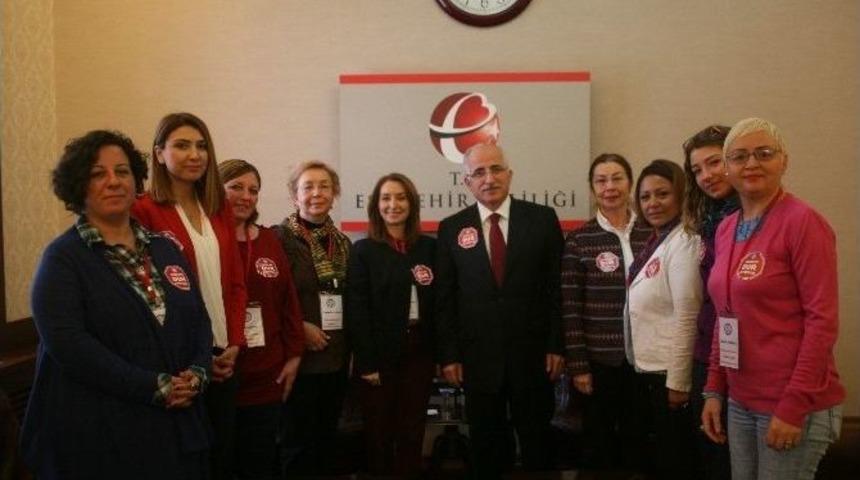 &ldquo;şiddete Dur Diyorum&rdquo; Etiketleri İlgiyle Karşılandı