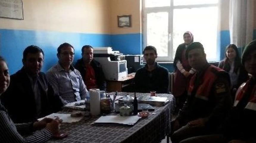 Jandarma Ekiplerinden &Ouml;ğretmenlere Ziyaret
