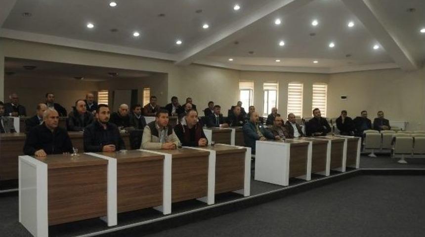 Başkan Akdoğan &Ouml;zel Halk Otob&uuml;s&uuml; Kooperatifi &Uuml;yelerinin Sorunlarını Dinledi