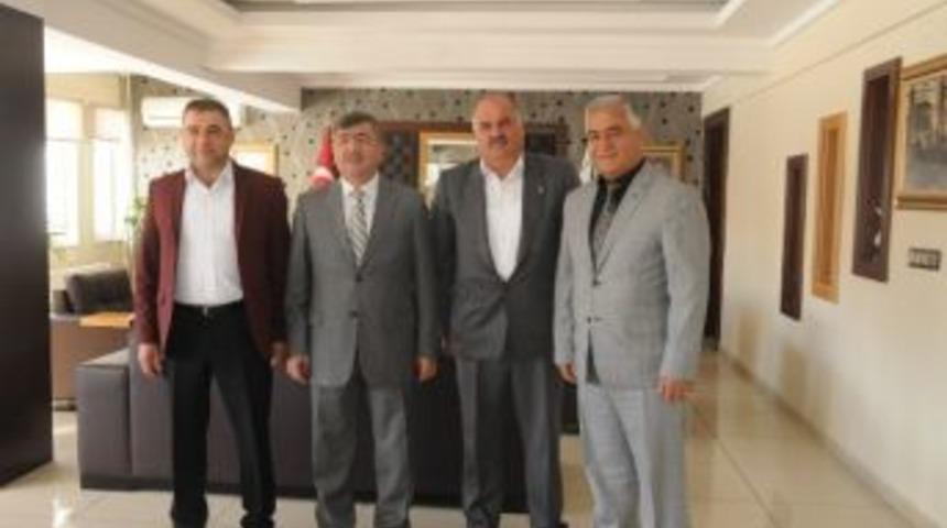 Esnaf Temsilcilerinden Başkan Akdoğan&rsquo;a Ziyaret