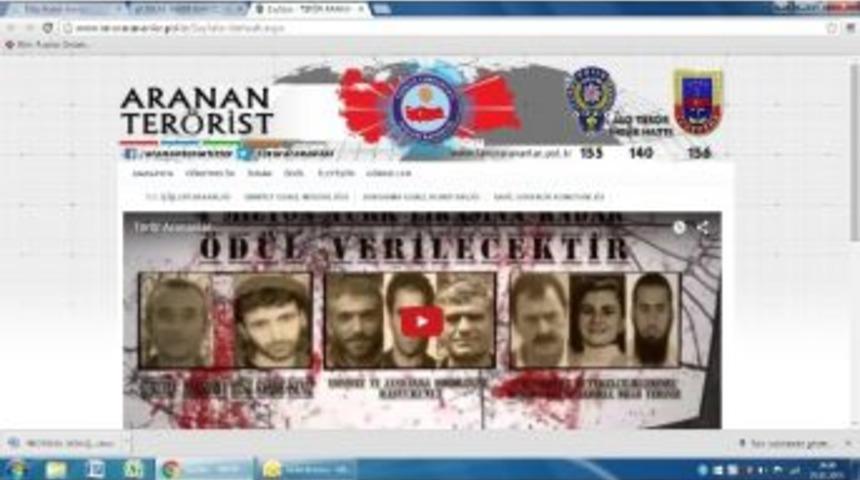 Ter&ouml;risti İhbar Edenler &Ouml;d&uuml;llendirilecek