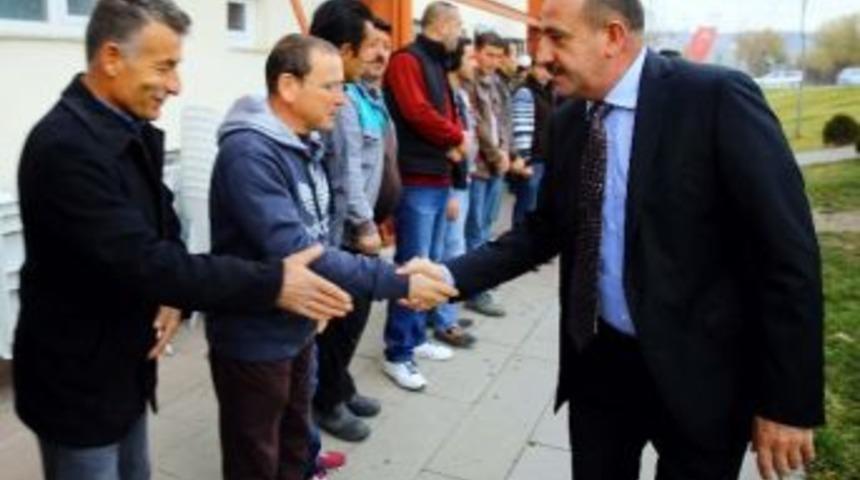 Başkan Duruay, Park Ve Bah&ccedil;eler M&uuml;d&uuml;rl&uuml;ğ&uuml; Personeli İle Bir Araya Geldi