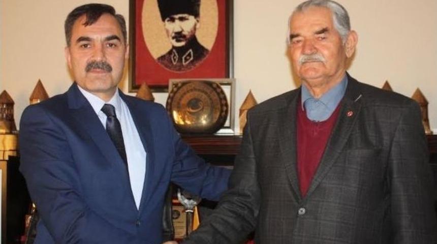 Muhtardan Başkan &Ccedil;oban&rsquo;a Teşekk&uuml;r Ziyareti