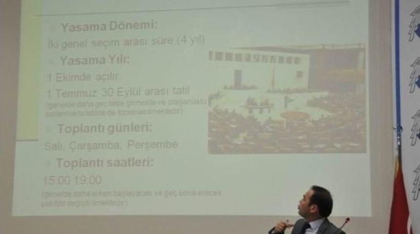 Kocaman, Tbmm Hakkında Merak Edilen Soruları Cevapladı