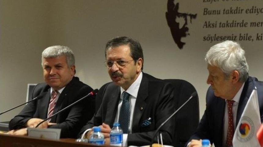 Tobb Başkanı Rifat Hisarcıklıoğlu Etso&rsquo;yu Ziyaret Etti