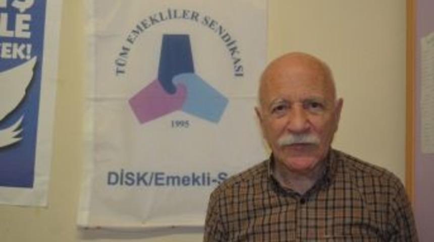 Disk Emekli-sen Eskişehir Şube Başkanı Suat Başaraner: