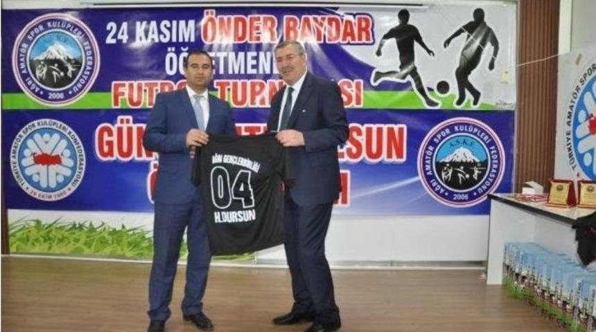 Ağrı&rsquo;da 24 Kasım Futbol Turnuvası