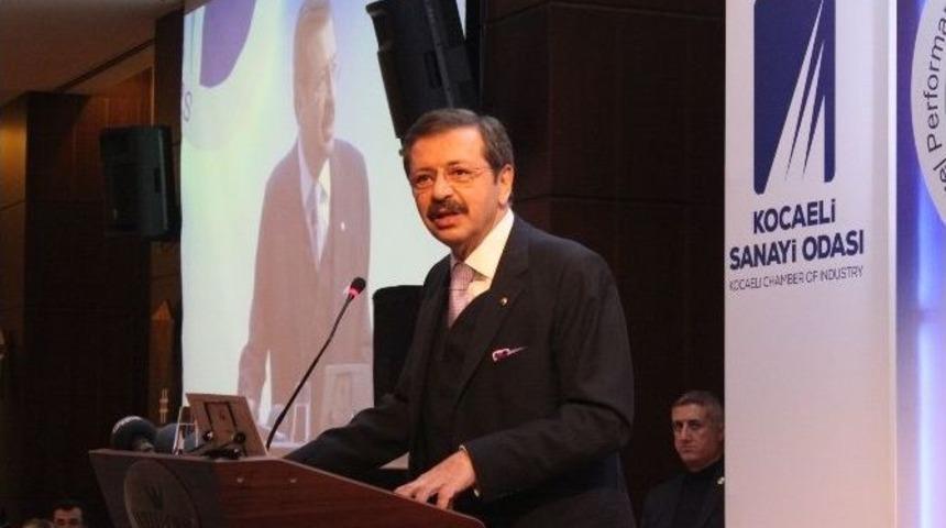 Tobb Başkanı Rifat Hisarcıklıoğlu: