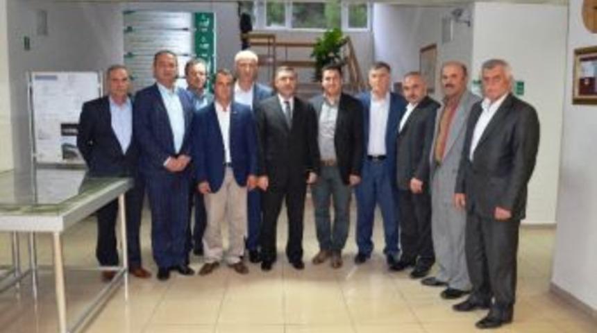 Elmalı Belediye Meclis &Uuml;yeleri Dsi&rsquo;yi Ziyaret Etti