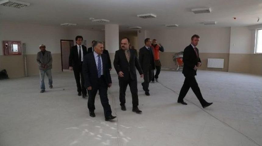 Osmanlı Mahallesi&rsquo;ndeki 32 Derslikli Okulda Teknik İnceleme Gezisi