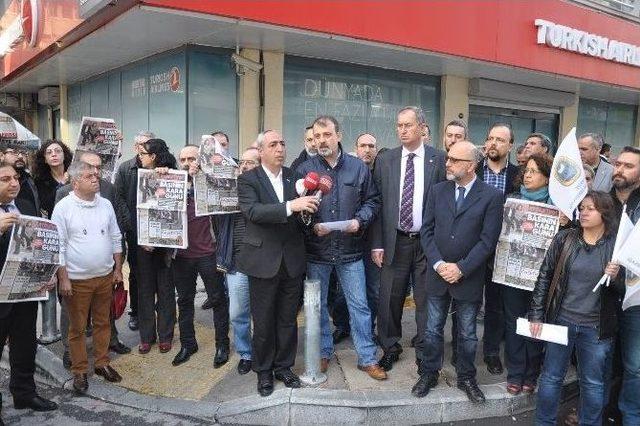 Can Dündar Ve Erdem Gül’e İzmir’den Destek