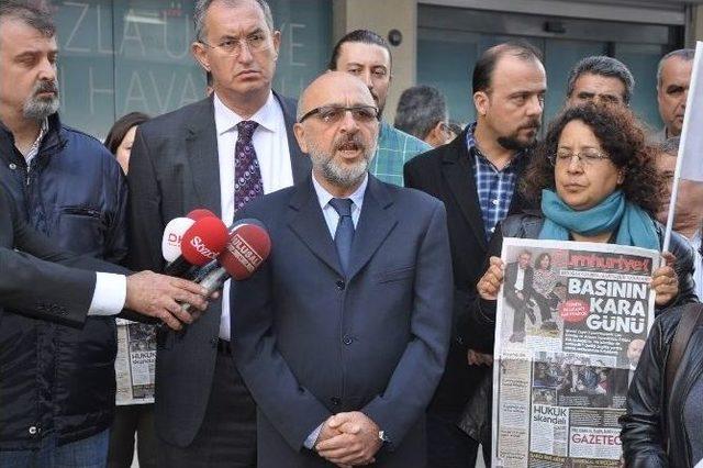 Can Dündar Ve Erdem Gül’e İzmir’den Destek